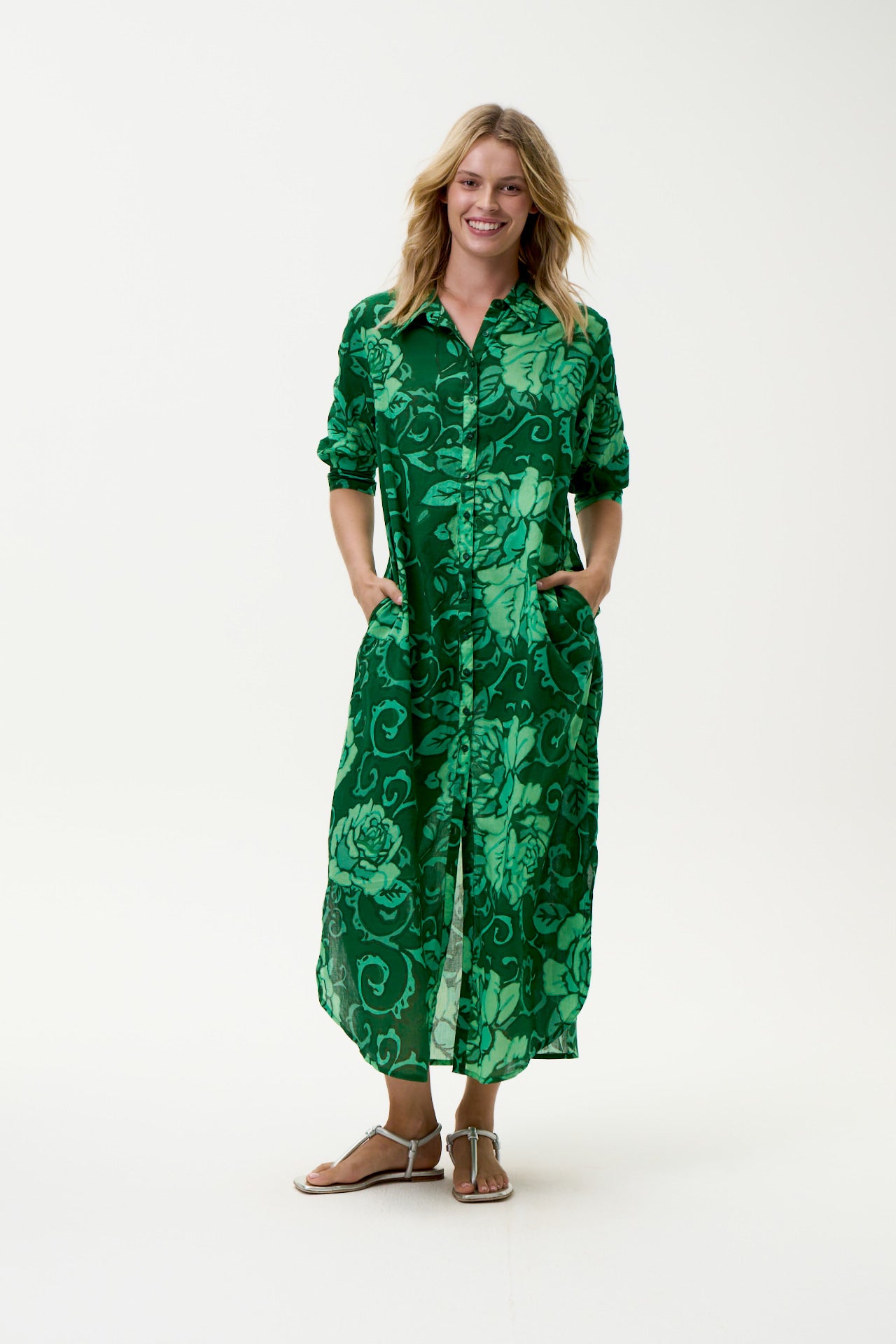Daisy-Emerald Coast-Cotton-Green – oneseason