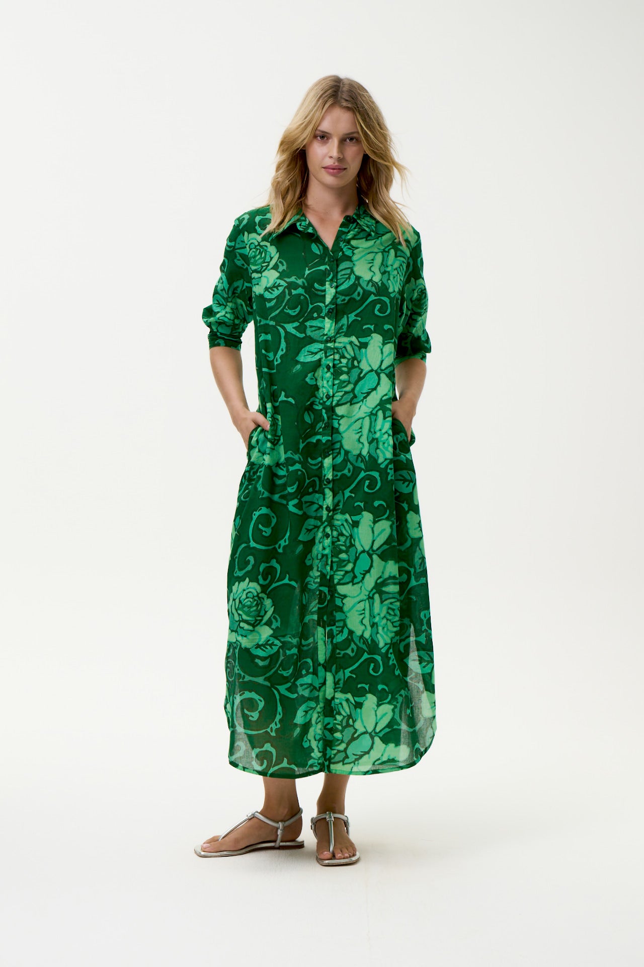 slim fit dress slacks Vintage Daisy Flower Print Cottagecore Cocktail Dresses Square Neck Pu –  Belle Poque Offcial main image 1
